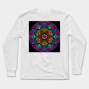 Circle Mandalas 52 (Style:20) Long Sleeve T-Shirt